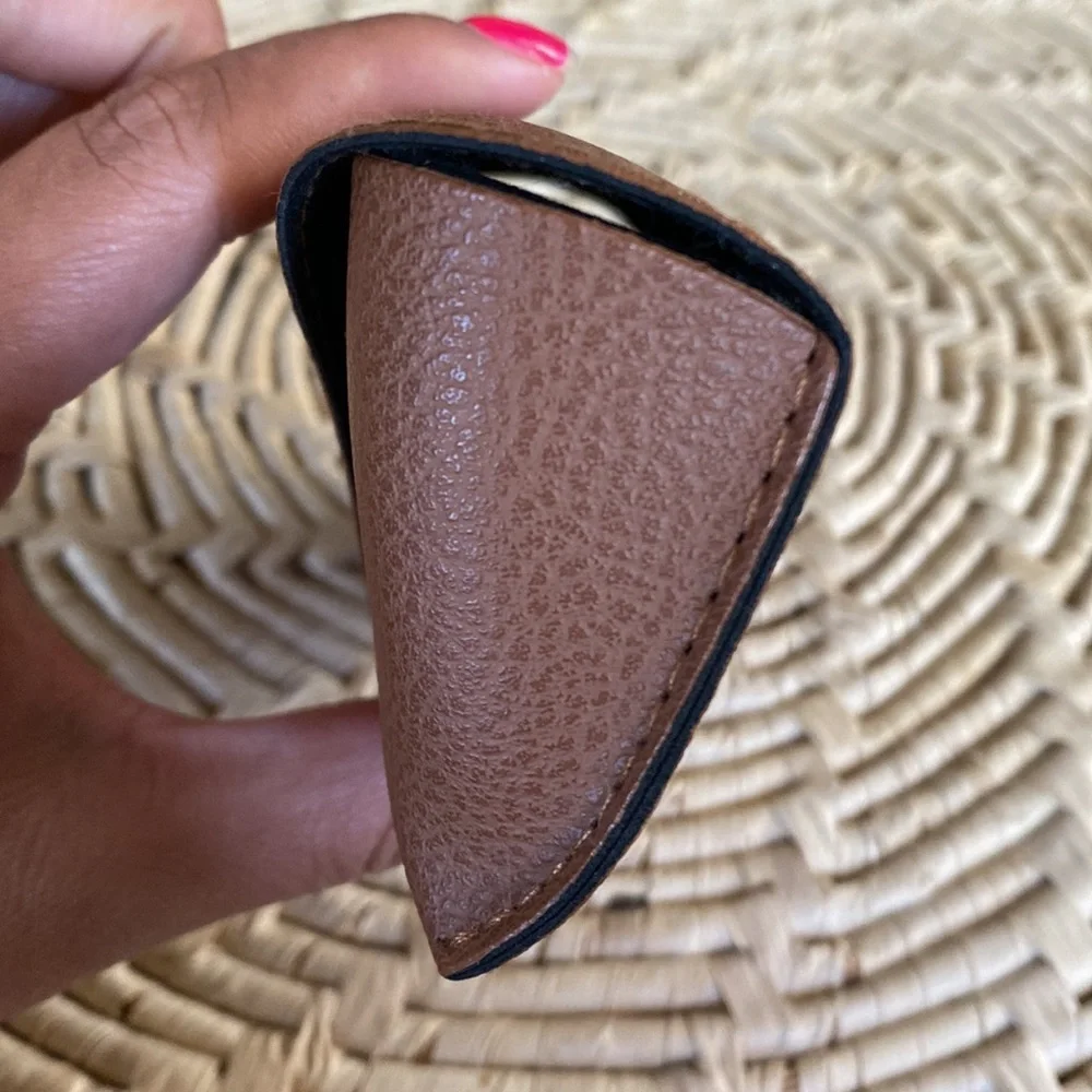 Ray-Ban Pebbled Leather Sunglasses Case